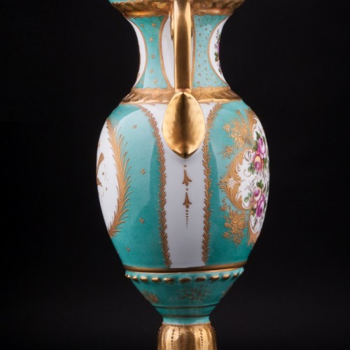 Высокая ваза с крышкой, Франция, пер. пол. 20 в