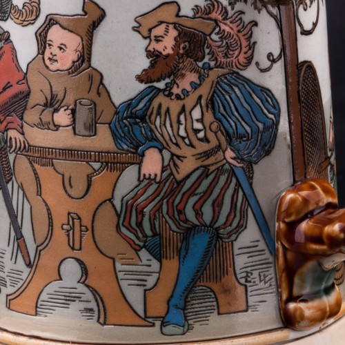 Пивная кружка, 1/2 л, Villeroy & Boch, Германия, 1896 г