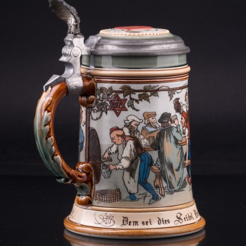 Пивная кружка, 1/2 л, Villeroy & Boch, Германия, 1896 г