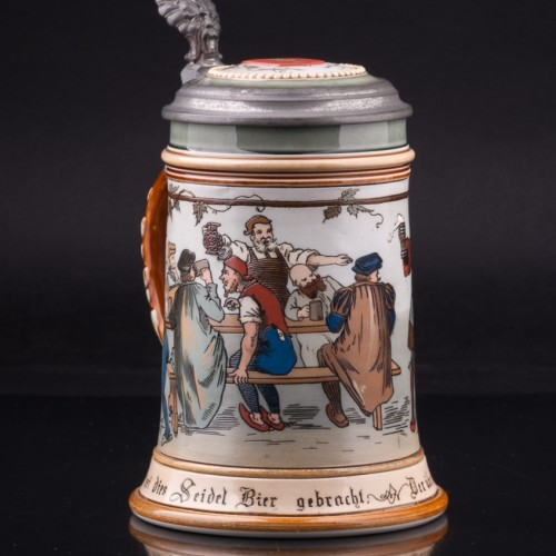 Пивная кружка, 1/2 л, Villeroy & Boch, Германия, 1896 г