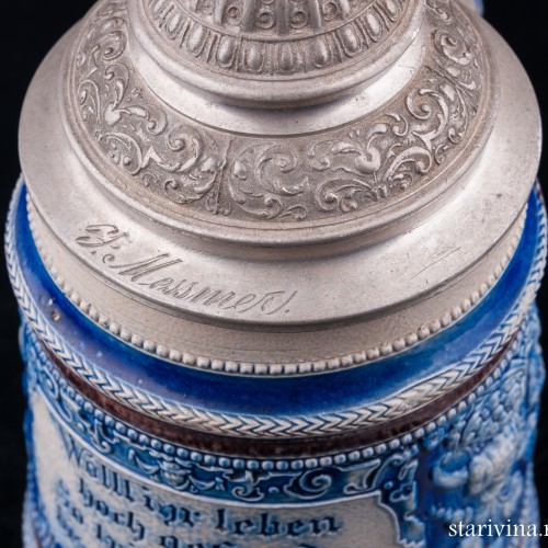 Пивная кружка, 0,5 л, Simon Peter Gerz, Германия, нач. 20 в