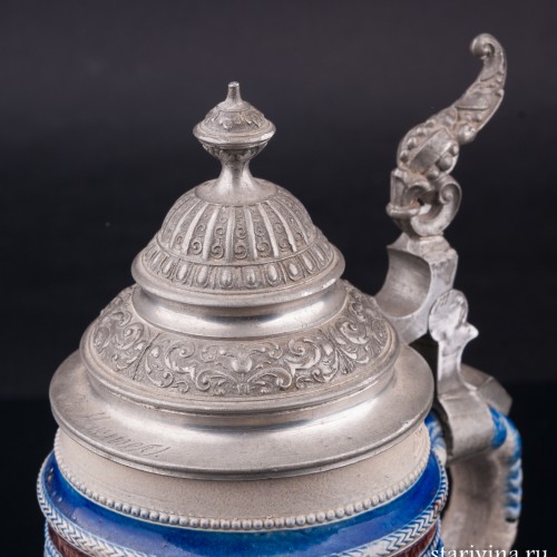 Пивная кружка, 0,5 л, Simon Peter Gerz, Германия, нач. 20 в