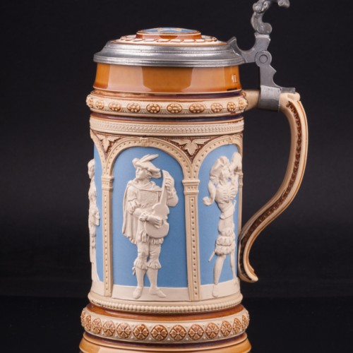 Пивная кружка, 1 л, Villeroy & Boch, Германия, 1889 г
