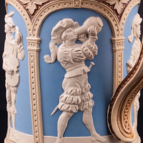 Пивная кружка, 1 л, Villeroy & Boch, Германия, 1889 г