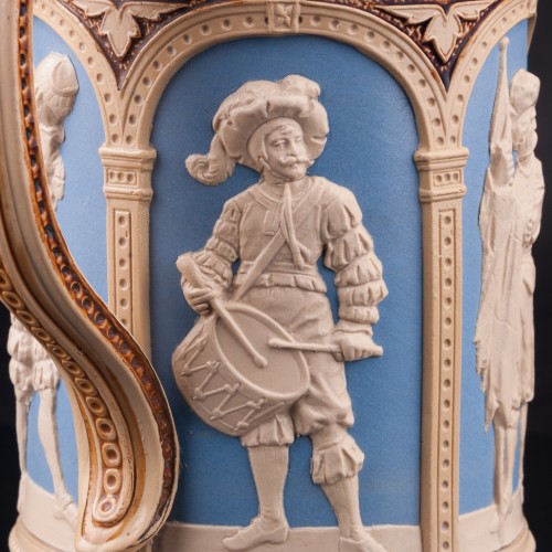 Пивная кружка, 1 л, Villeroy & Boch, Германия, 1889 г