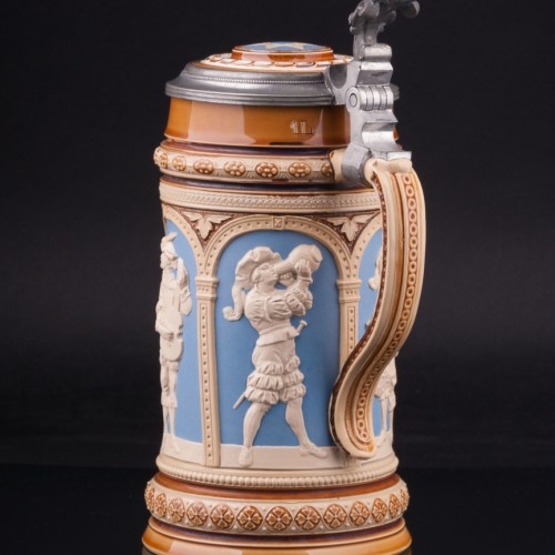 Пивная кружка, 1 л, Villeroy & Boch, Германия, 1889 г