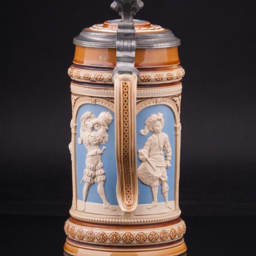 Пивная кружка, 1 л, Villeroy & Boch, Германия, 1889 г