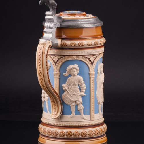 Пивная кружка, 1 л, Villeroy & Boch, Германия, 1889 г