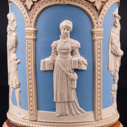 Пивная кружка, 1 л, Villeroy & Boch, Германия, 1889 г