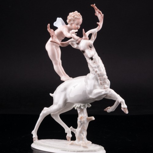 Фея на олене, Hutschenreuther, Германия, 1945-49 гг