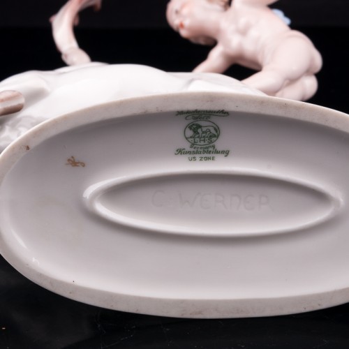 Фея на олене, Hutschenreuther, Германия, 1945-49 гг