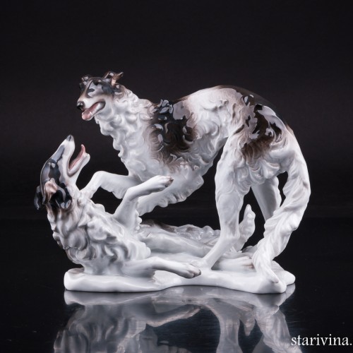 Играющие борзые, Rosenthal, Германия, 1960 гг