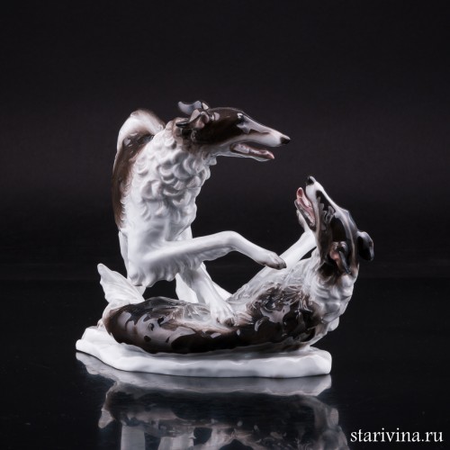 Играющие борзые, Rosenthal, Германия, 1960 гг