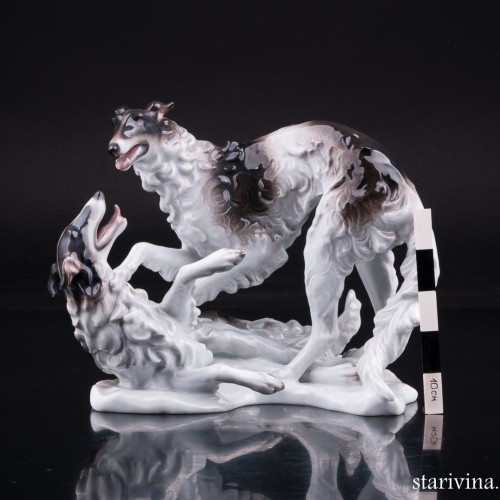 Играющие борзые, Rosenthal, Германия, 1960 гг