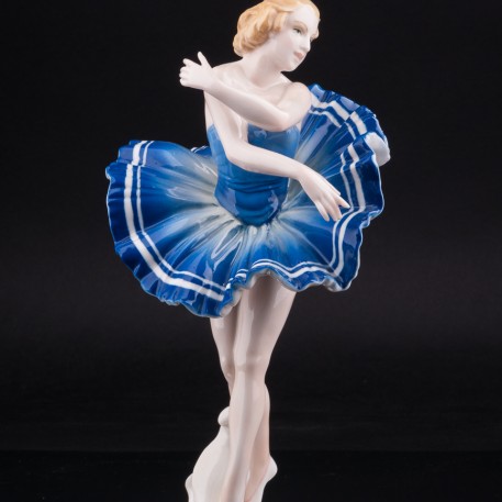 Балерина в синей пачке, Karl Ens, Германия, 1920-30 гг