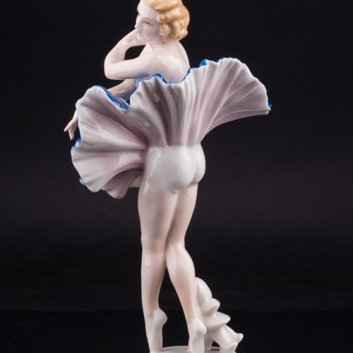 Балерина в синей пачке, Karl Ens, Германия, 1920-30 гг