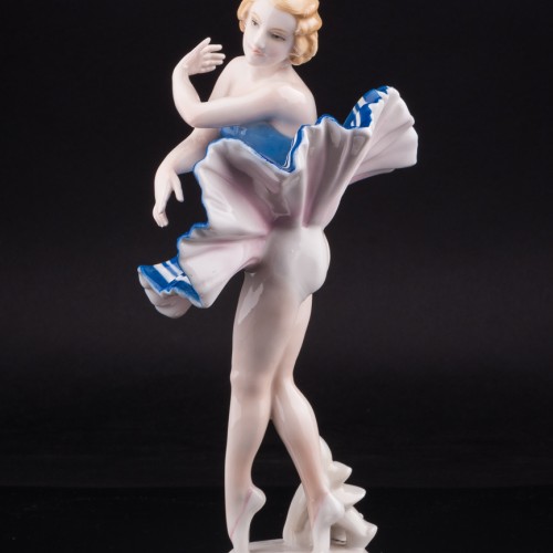 Балерина в синей пачке, Karl Ens, Германия, 1920-30 гг