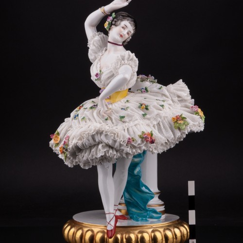 Балерина, кружевная, Volkstedt, Германия, кон. 19 в