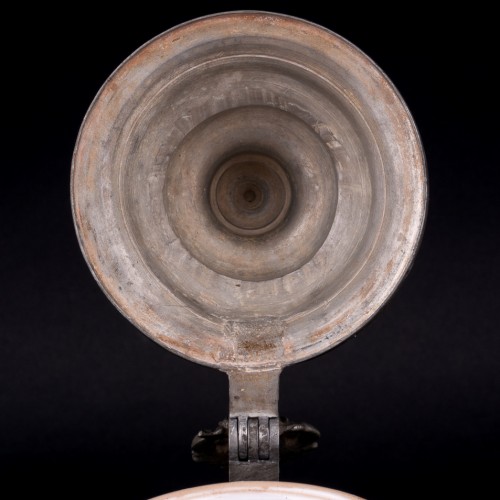 Пивная кружка У колодца перед воротами, 1/2 л, Hauber & Reuther, Германия, 1876-1910 гг