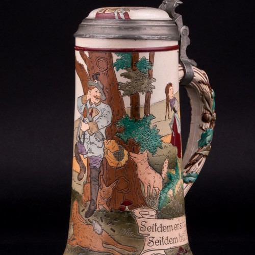 Пивная кружка, 0,5 л, Marzi & Remy, Германия, ок. 1900 г