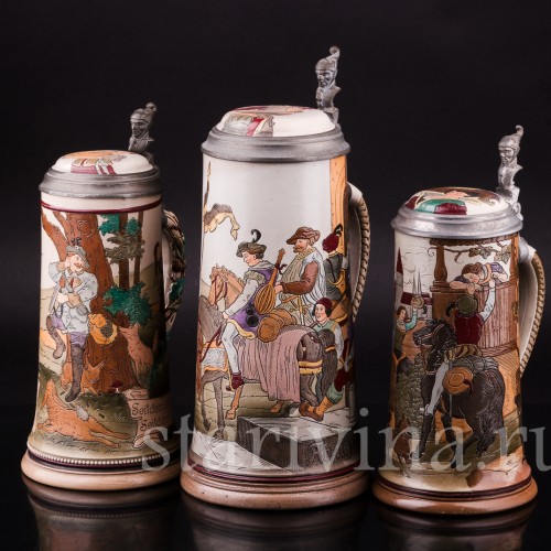 Пивная кружка, 0,5 л, Marzi & Remy, Германия, ок. 1900 г