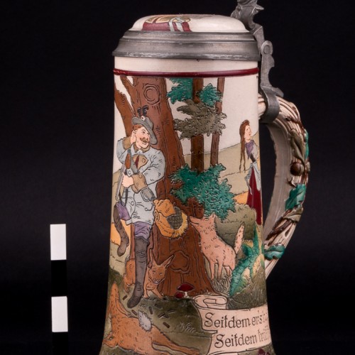 Пивная кружка, 0,5 л, Marzi & Remy, Германия, ок. 1900 г