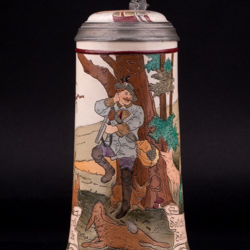 Пивная кружка, 0,5 л, Marzi & Remy, Германия, ок. 1900 г