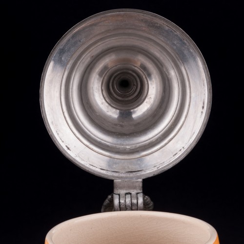 Под гитару, пивная кружка, 1 л, Matthias Girmscheid, Германия, 1900-1912 гг