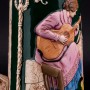 Под гитару, пивная кружка, 1 л, Matthias Girmscheid, Германия, 1900-1912 гг