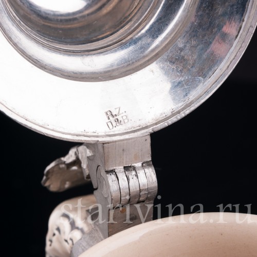 Трубач, пивная кружка 1/2 л, Dumler & Breiden, Германия, нач. 20 в