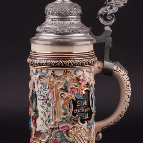 Пара, пивная кружка, 1/2 л, Merkelbach & Wick, Германия, нач. 20 в