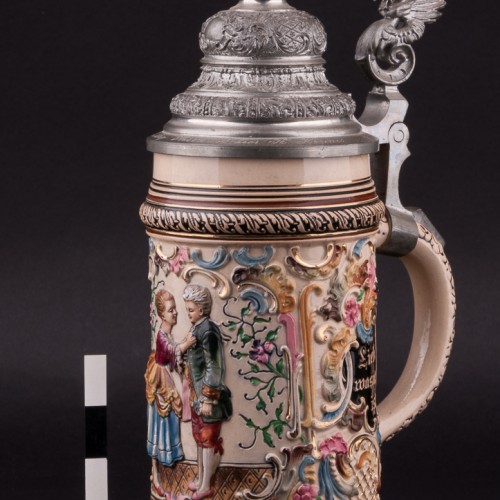 Пара, пивная кружка, 1/2 л, Merkelbach & Wick, Германия, нач. 20 в