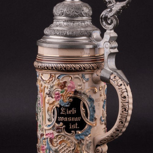 Пара, пивная кружка, 1/2 л, Merkelbach & Wick, Германия, нач. 20 в