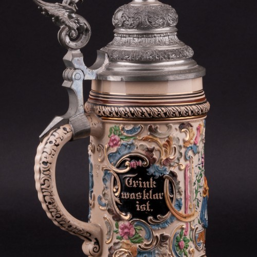 Пара, пивная кружка, 1/2 л, Merkelbach & Wick, Германия, нач. 20 в