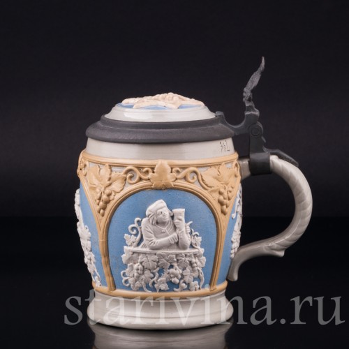 Пивная кружка 1/2 л, Villeroy & Boch, Германия, 1894 г