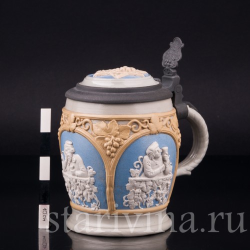 Пивная кружка 1/2 л, Villeroy & Boch, Германия, 1894 г