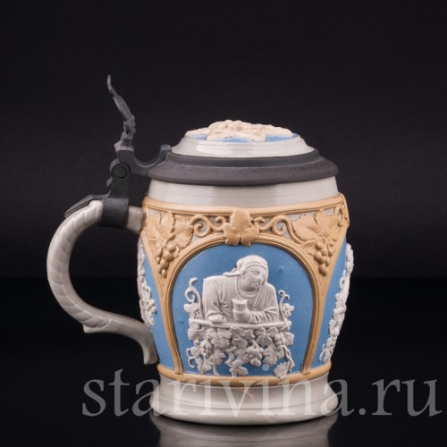 Пивная кружка 1/2 л, Villeroy & Boch, Германия, 1894 г
