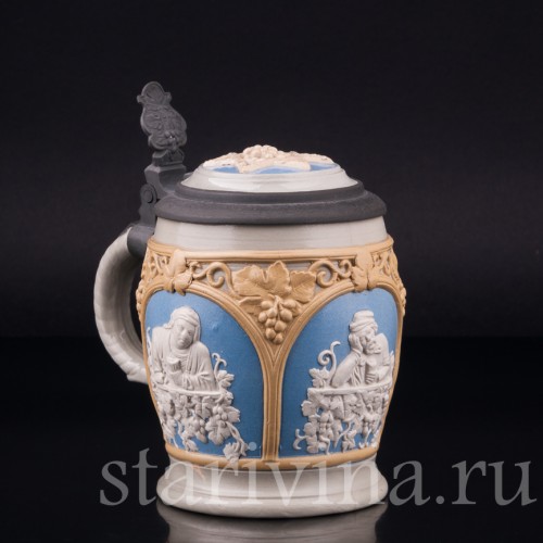 Пивная кружка 1/2 л, Villeroy & Boch, Германия, 1894 г