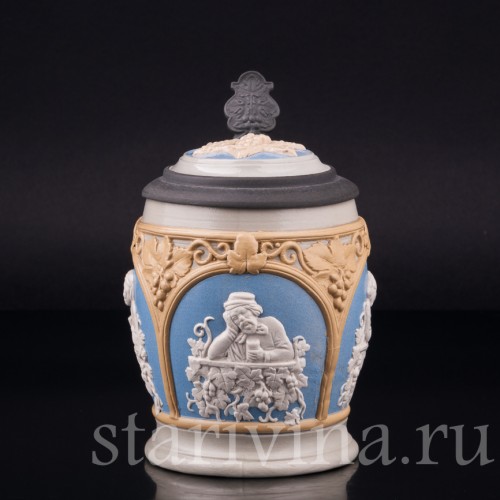 Пивная кружка 1/2 л, Villeroy & Boch, Германия, 1894 г