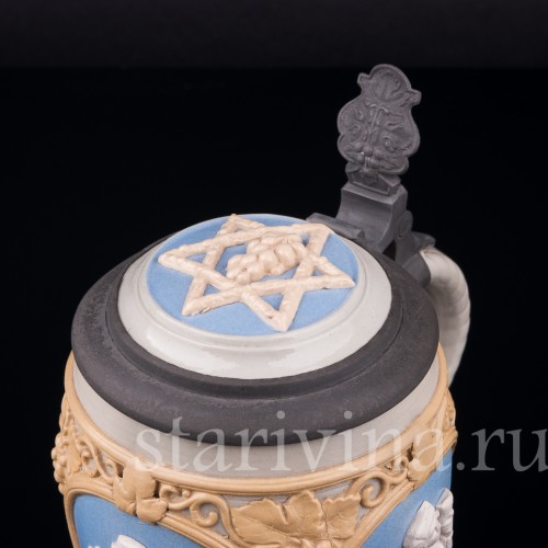 Пивная кружка 1/2 л, Villeroy & Boch, Германия, 1894 г