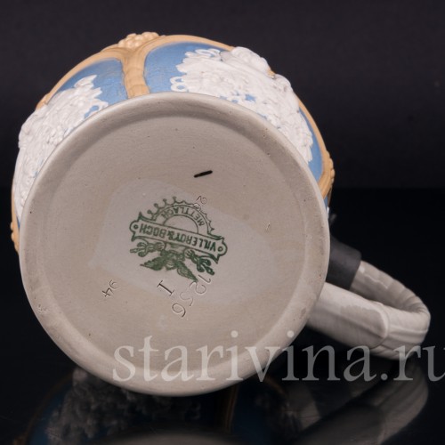 Пивная кружка 1/2 л, Villeroy & Boch, Германия, 1894 г
