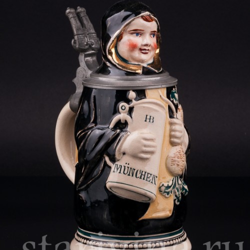 Мюнхенский мальчик, 1/2 л, Jakob Reinemann, Германия, кон. 19 - нач. 20 вв