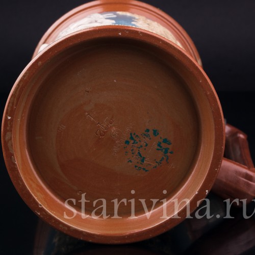 Пивная кружка Певцы, 1 л, Villeroy & Boch, Германия, 1905 г