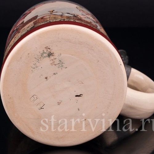 Пивная кружка Гномы, 1/2 л, Villeroy & Boch, Германия, 1897 г