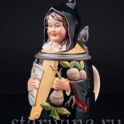 Мюнхенский мальчик, 1/2 л, Gebruder Goldschmidt, Германия, нач. 20 в