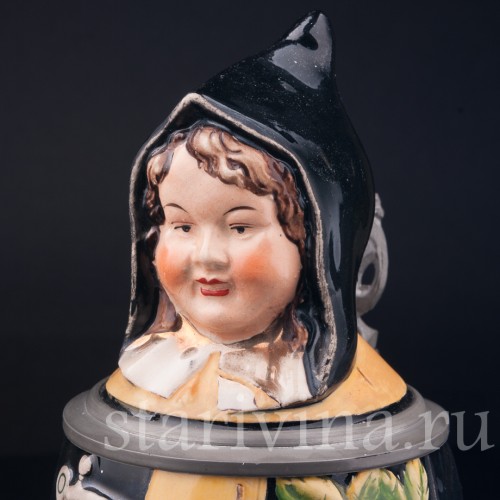 Мюнхенский мальчик, 1/2 л, Gebruder Goldschmidt, Германия, нач. 20 в