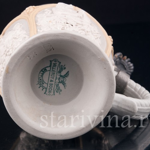 Пивная кружка, 1/4 л, Villeroy & Boch, Германия, кон. 19 в