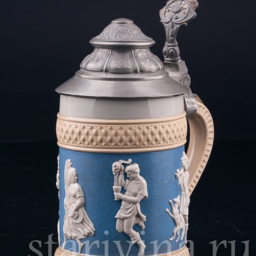 Старинная Пивная кружка, 1/4 л, Villeroy & Boch, Германия, нач. 20 в.