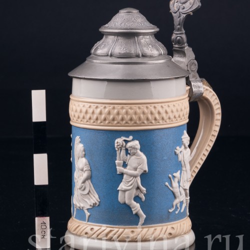 Старинная Пивная кружка, 1/4 л, Villeroy & Boch, Германия, нач. 20 в.