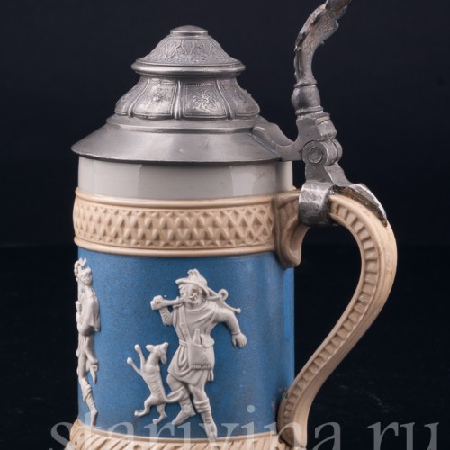 Старинная Пивная кружка, 1/4 л, Villeroy & Boch, Германия, нач. 20 в.